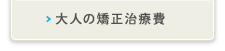 大人の矯正治療費